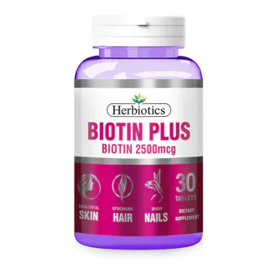 HB BIOTIN PLUS 2500MCG TABLET