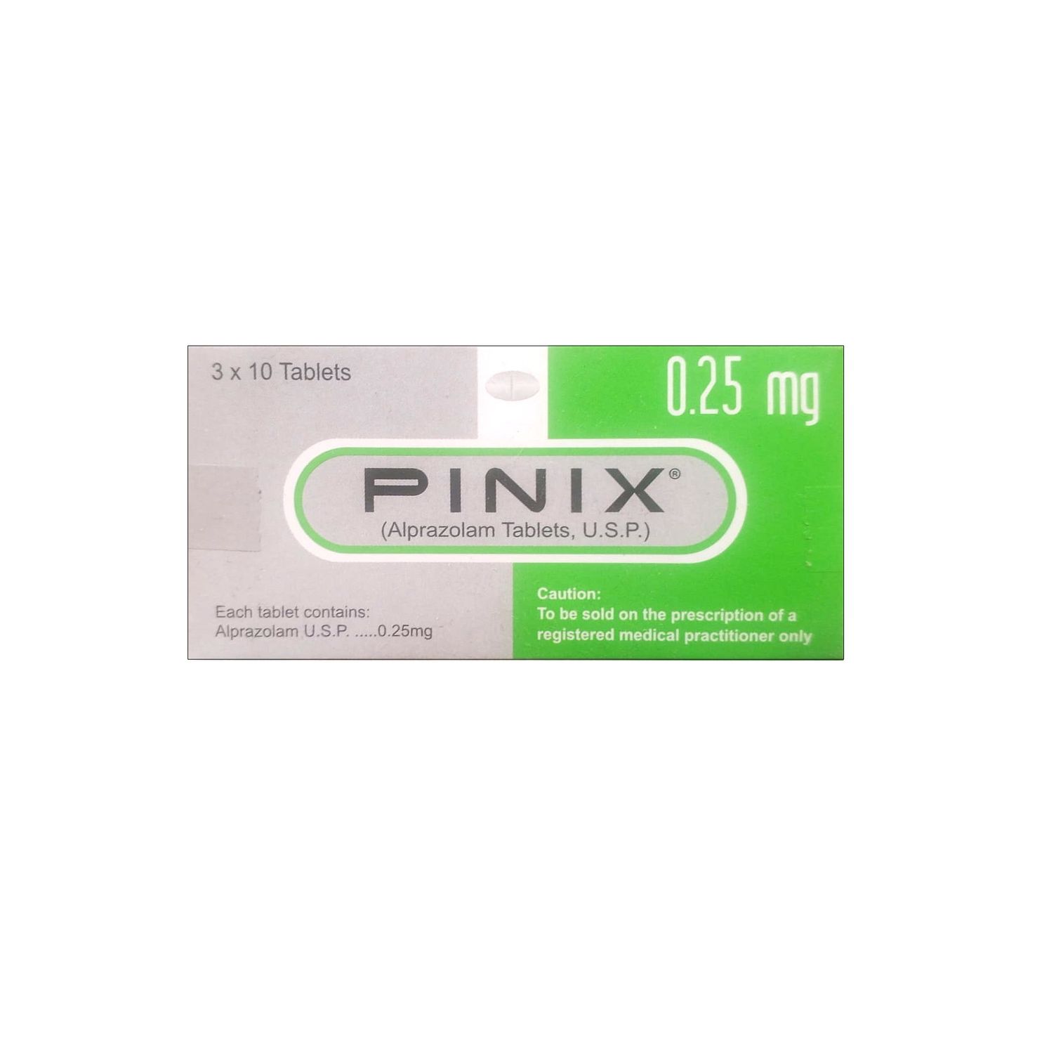 PINIX 0.25MG TABLET