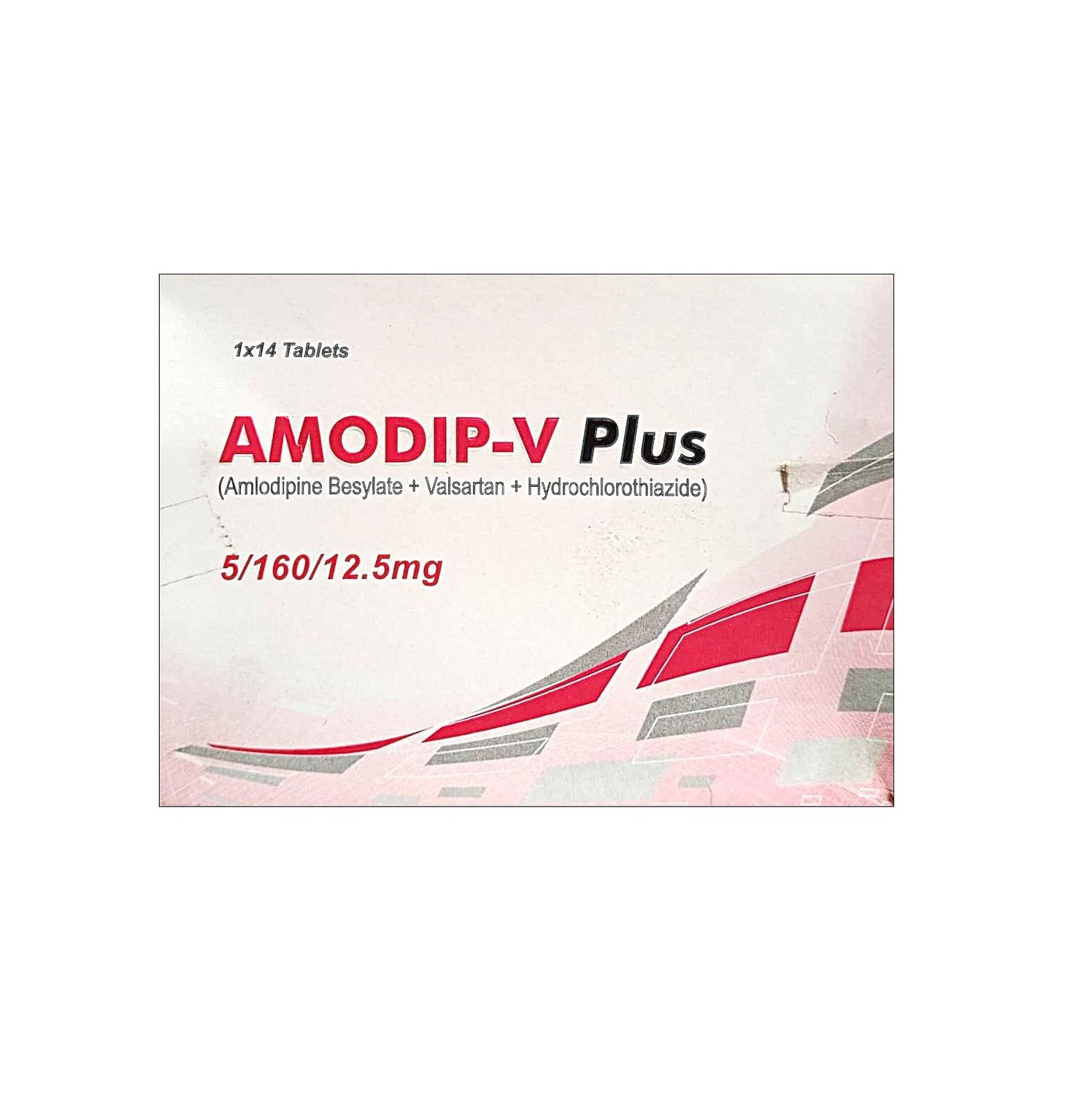 AMODIP V PLUS 5/160/12.5MG TABLET