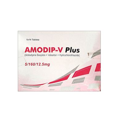 AMODIP V PLUS 5/160/12.5MG TABLET