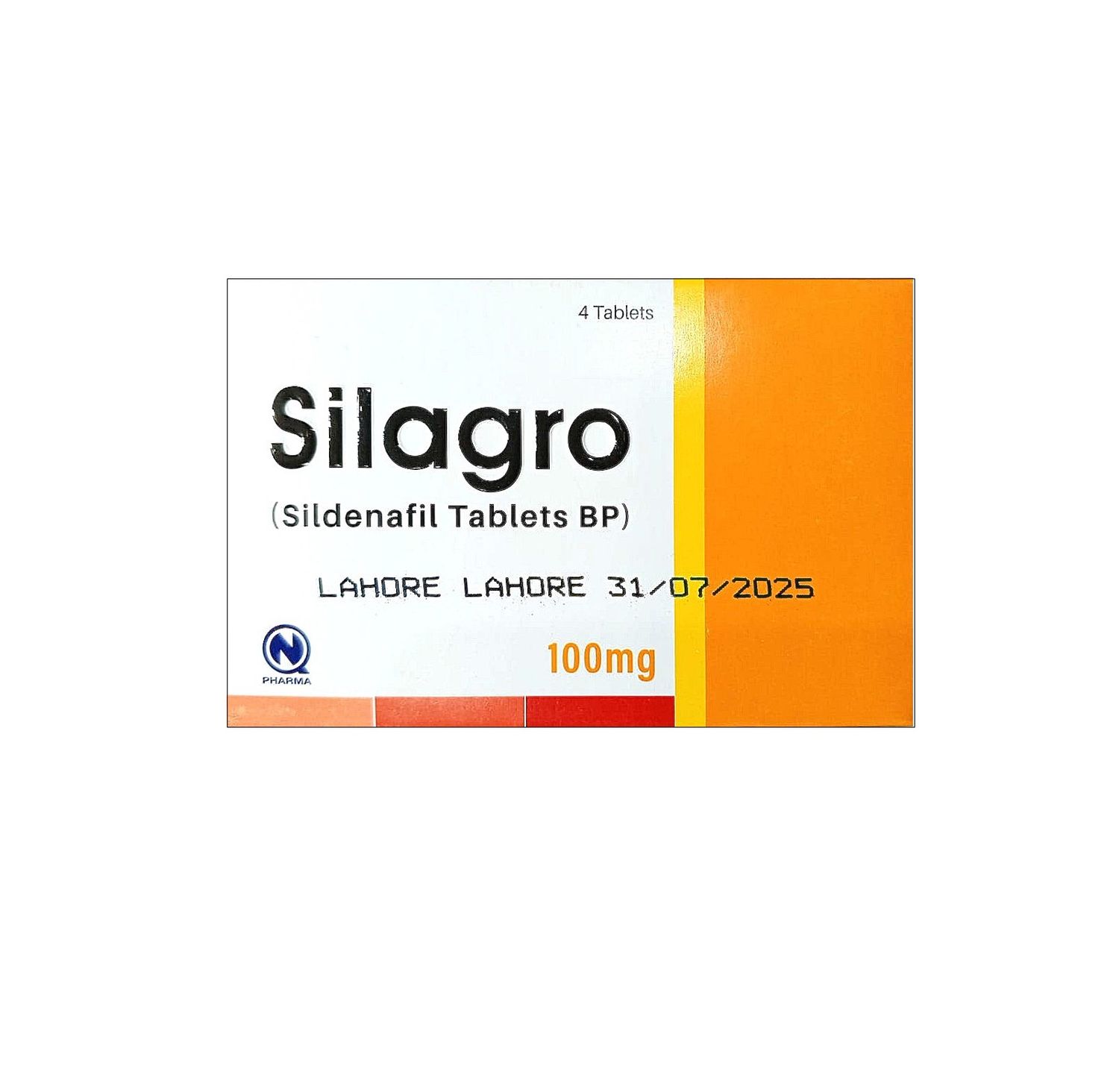 SILAGRO 100MG TABLET