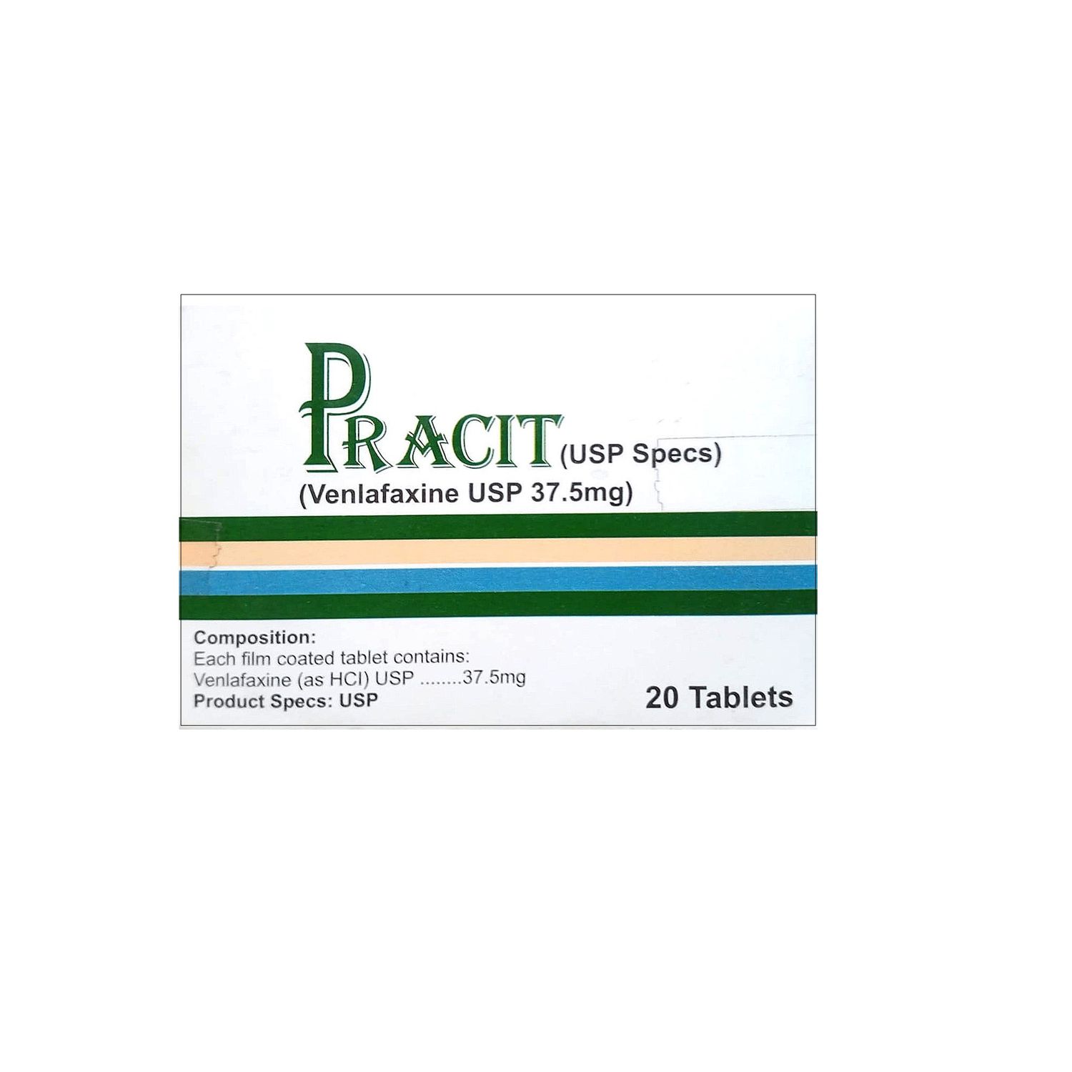 PRACIT 37.5MG TABLET