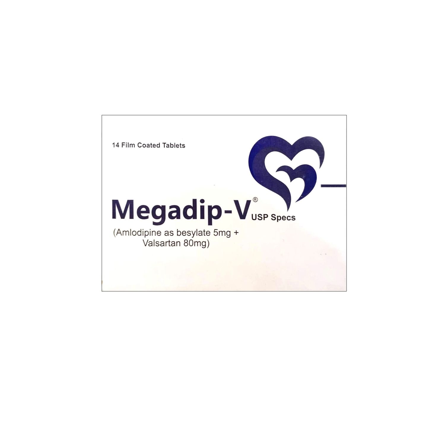 MEGADIP V 5/80MG TABLET