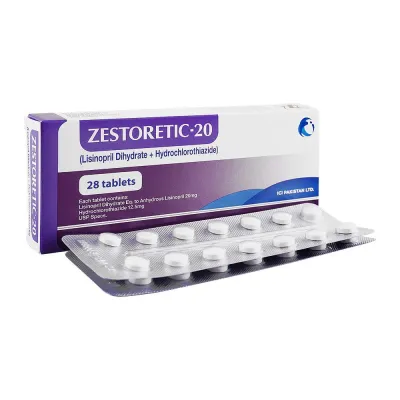 ZESTORETIC 20 20/25 MG TABLET