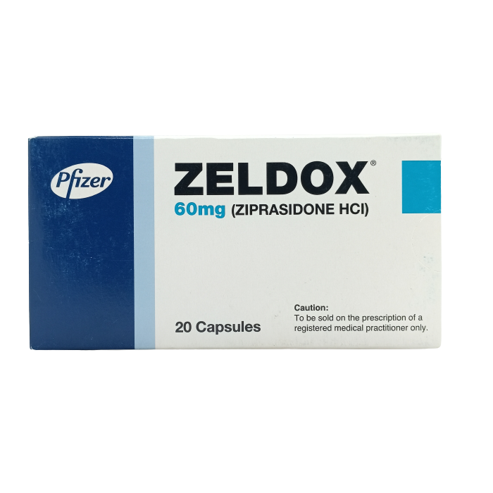 ZELDOX 60 MG CAPSULE