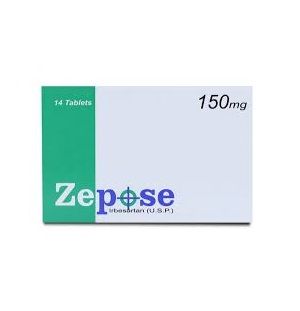 ZEPOSE 150MG TABLET 14S