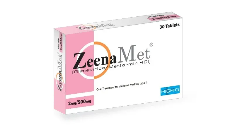 ZEENAMET 2/500MG TABLET
