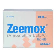 ZEEMOX 1000MG TABLET