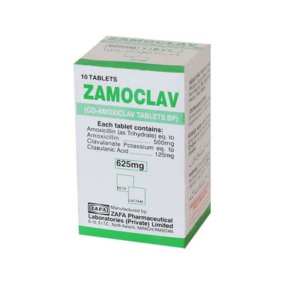 ZAMOCLAV 625MG TABLET