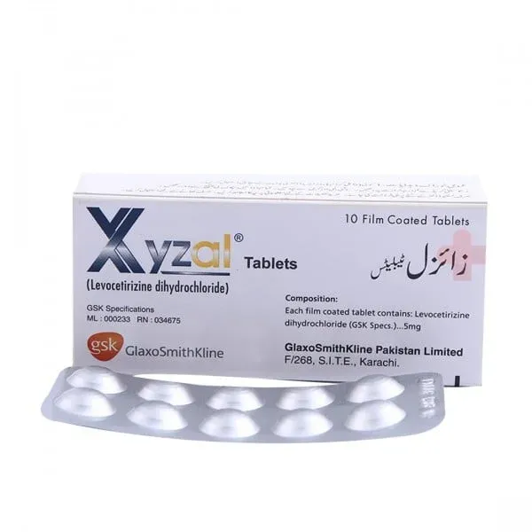 XYZAL TABLET 5 MG