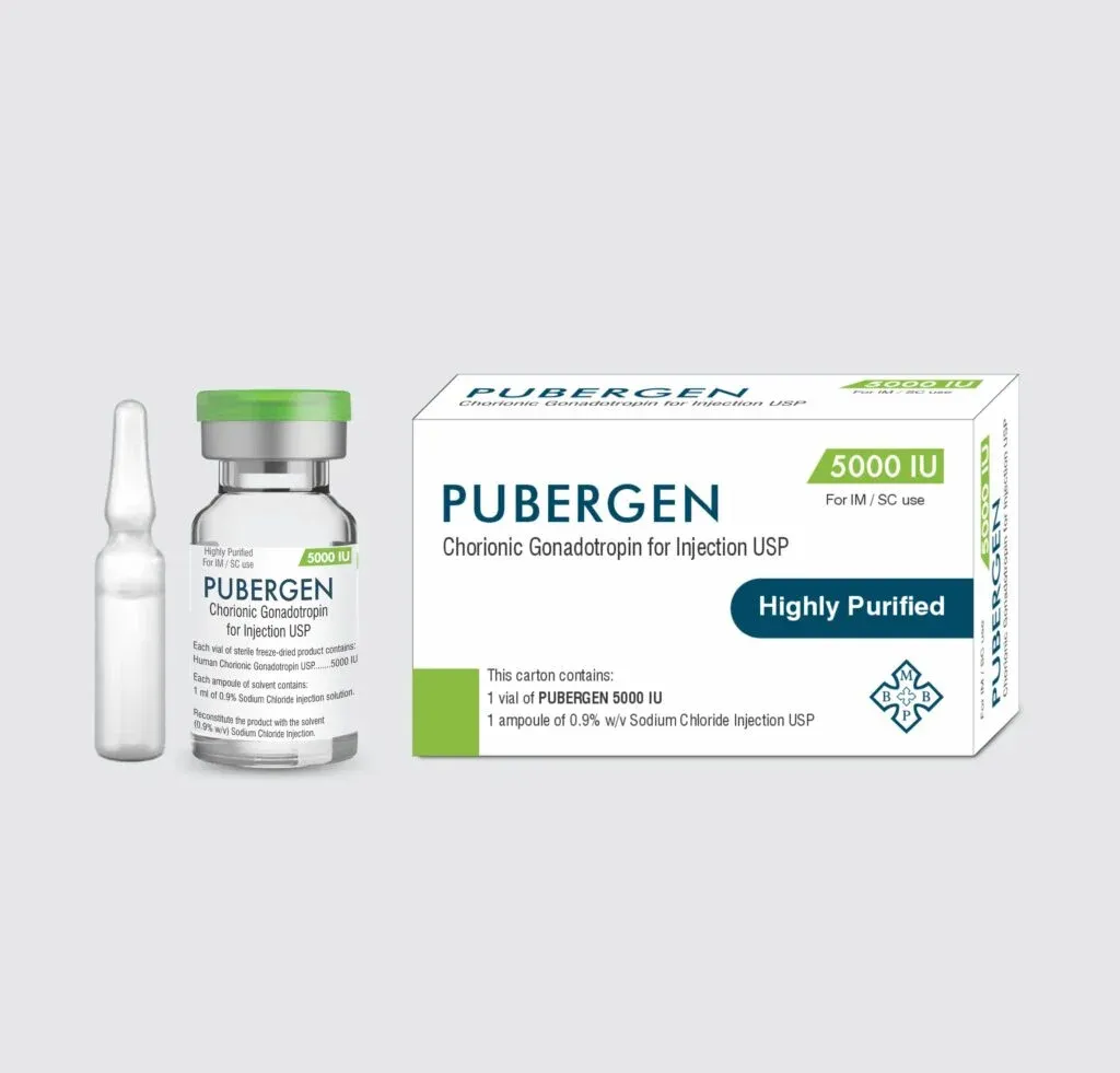 PUBERGEN 5000IU IM INJECTION