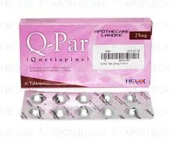 Q PAR 25MG TABLET