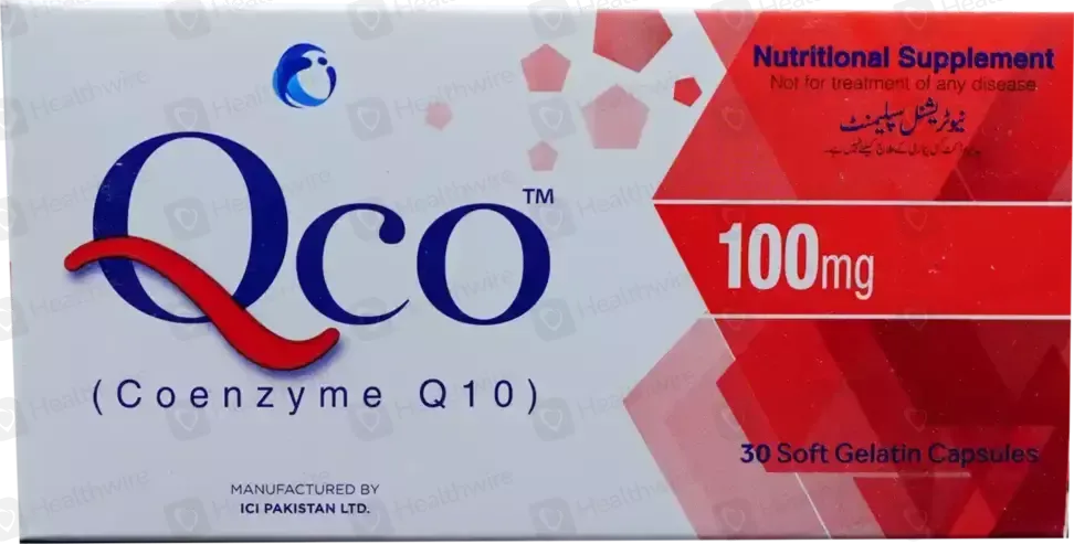 QCO 100MG SOFTGEL CAPSULE