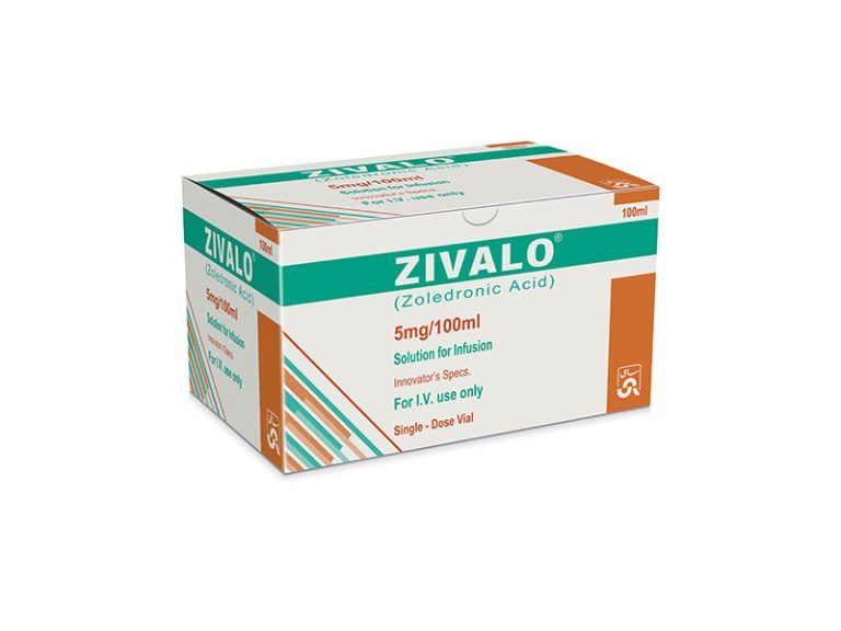 ZIVALO 5MG/100ML INJECTION