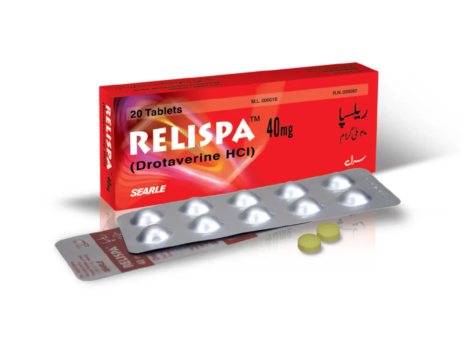 RELISPA 40 MG TABLET