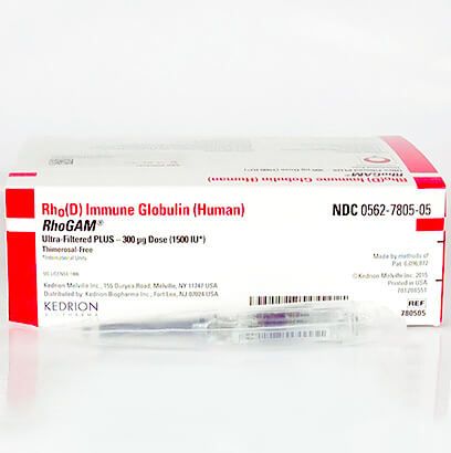 Give Rhogam Injection RHOGAM 300MCG INJECTION