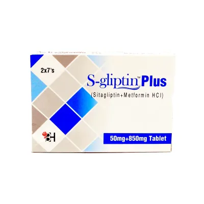 S GLIPTIN PLUS 50MG+850MG TABLET