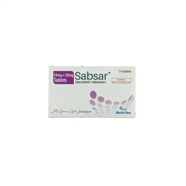 SABSAR 24+26MG TABLET