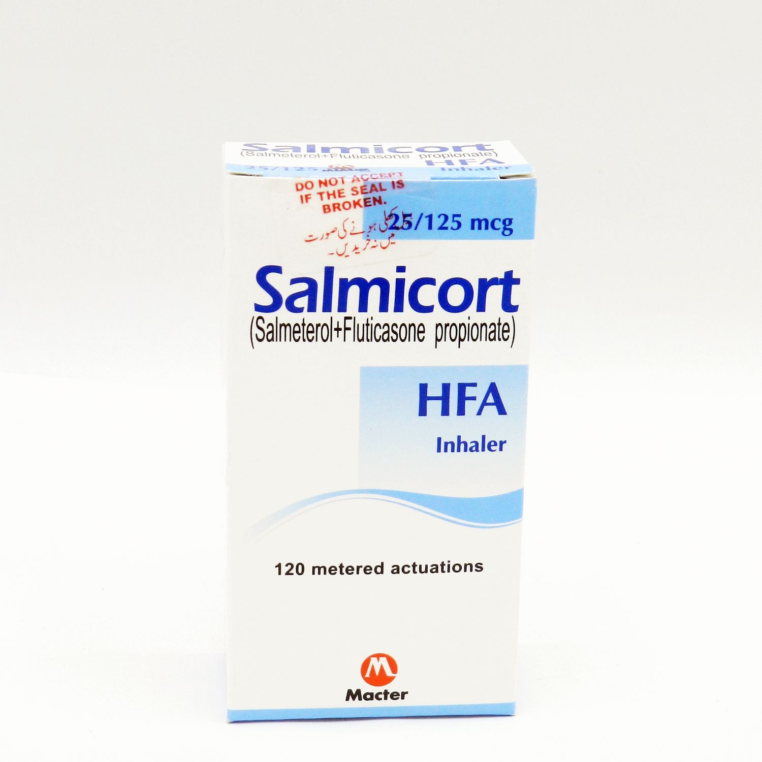 SALMICORT INHALER 25/125