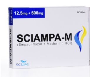 SCIAMPA M 12.5MG+500MG TABLET