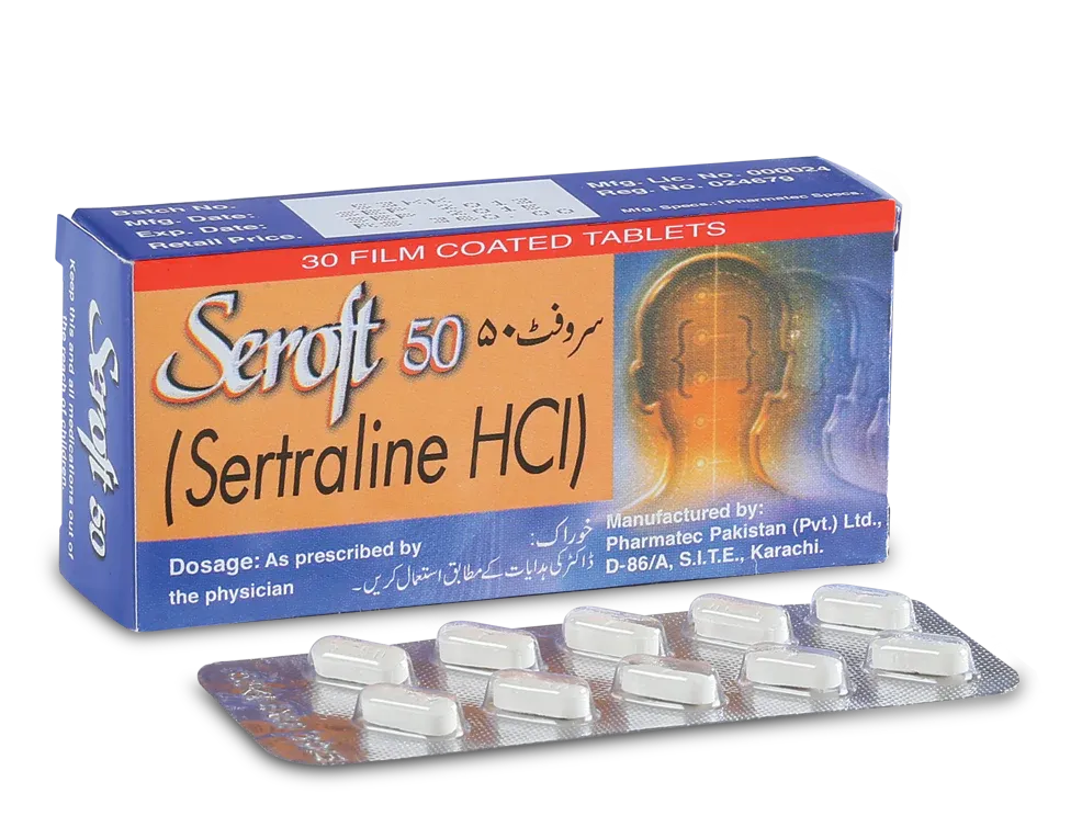 SEROFT 50 MG TABLET