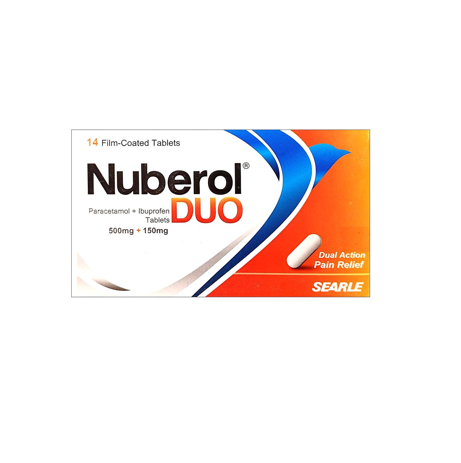 NUBEROL DU0 500 MG + 150MG TABLET