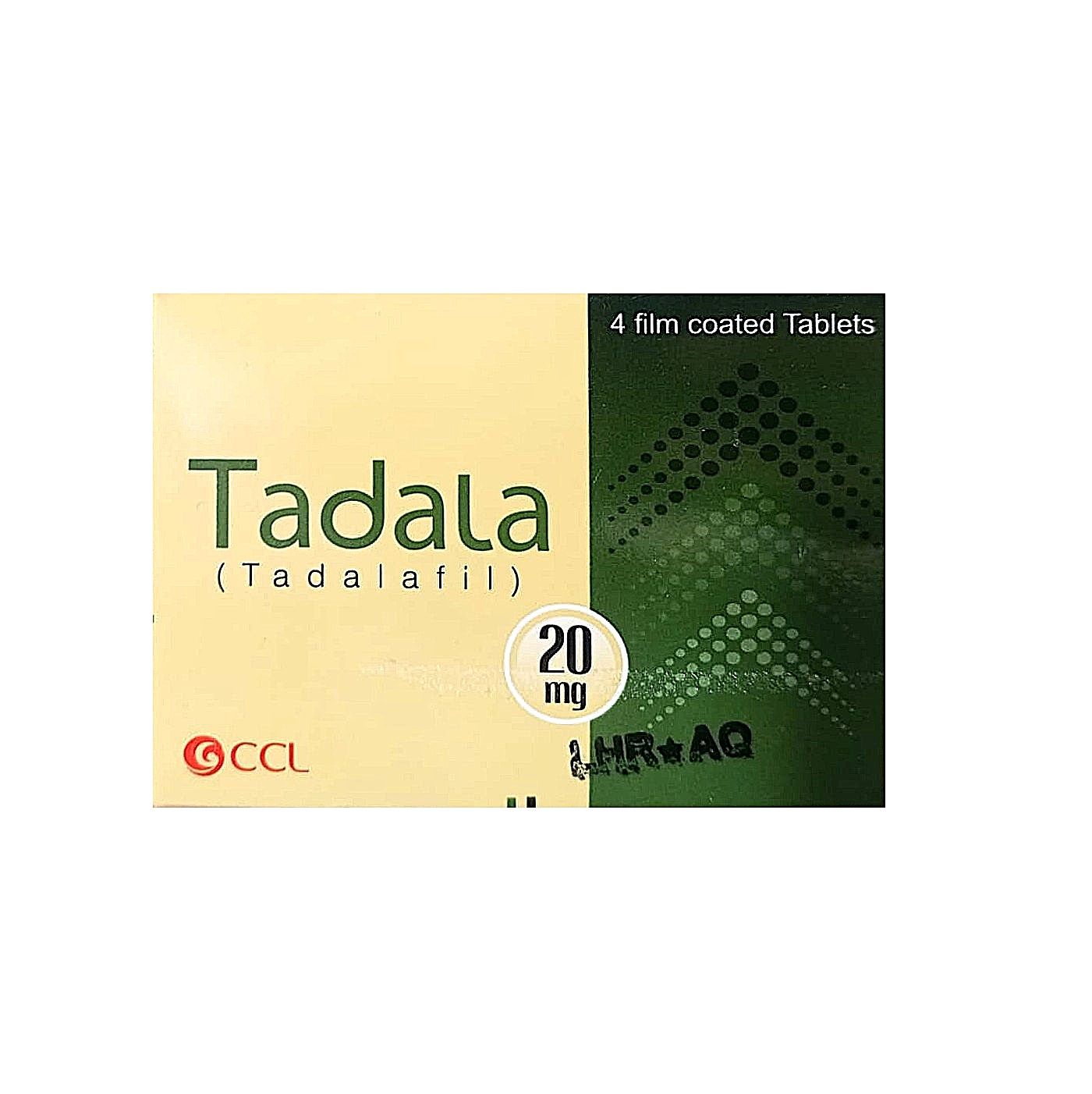 TADALA 20MG TABLET (Tadalafil)