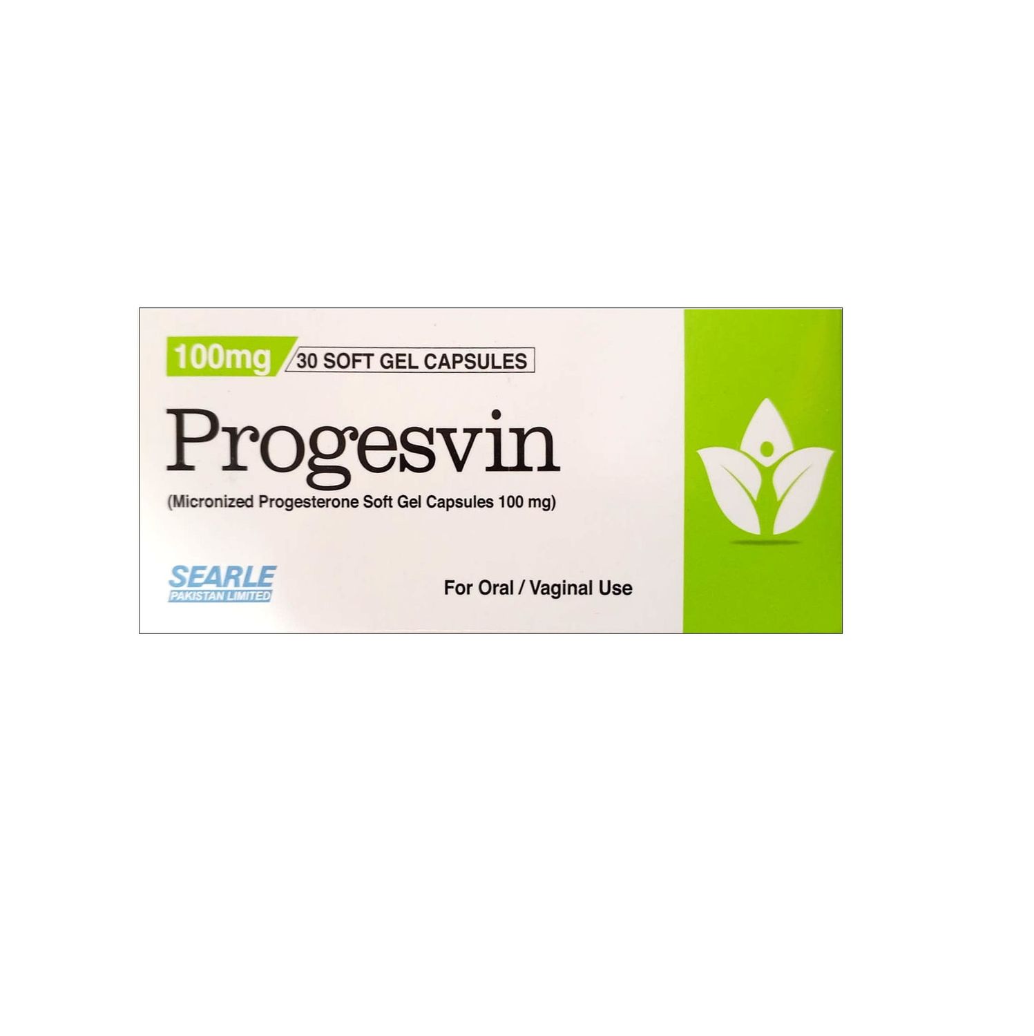 PROGESVIN 100MG SOFTGET CAPSULE
