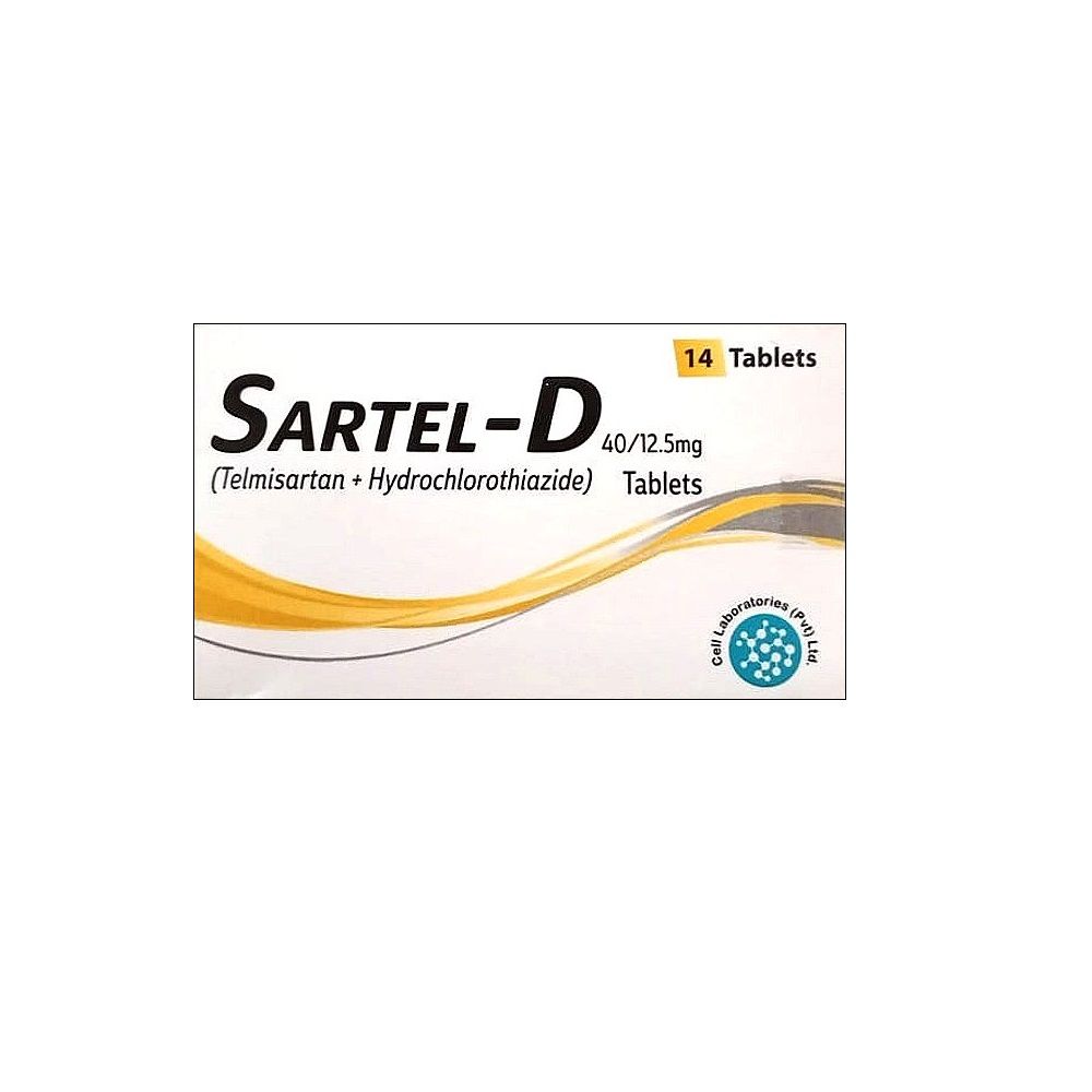 SARTEL D 40+12.5 MG TABLET