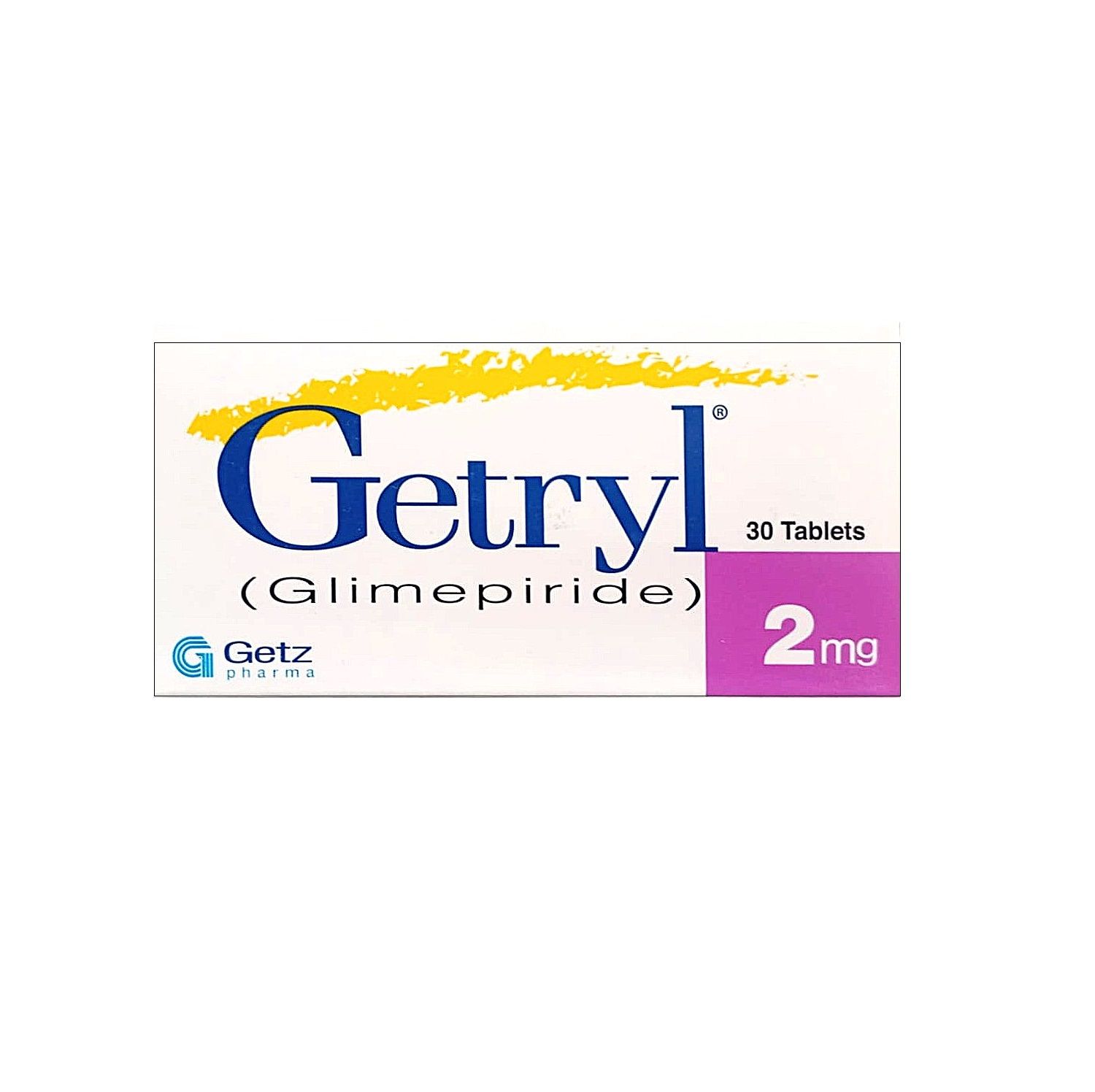 GETRYL 2 MG TABLET