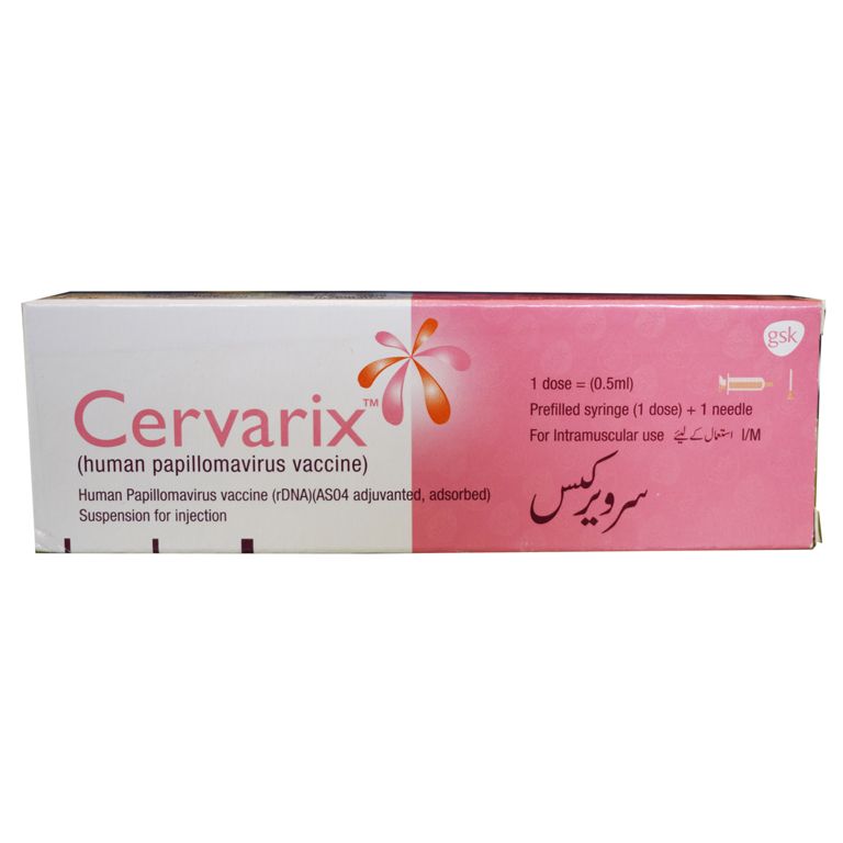 CERVARIX 0.5ML INJECTION