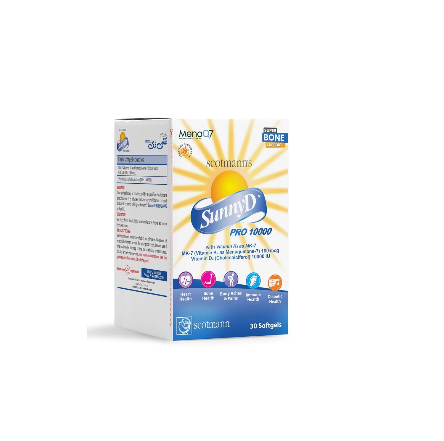 SUNNY D PRO 5,000IU SOFT GEL CAPSULE