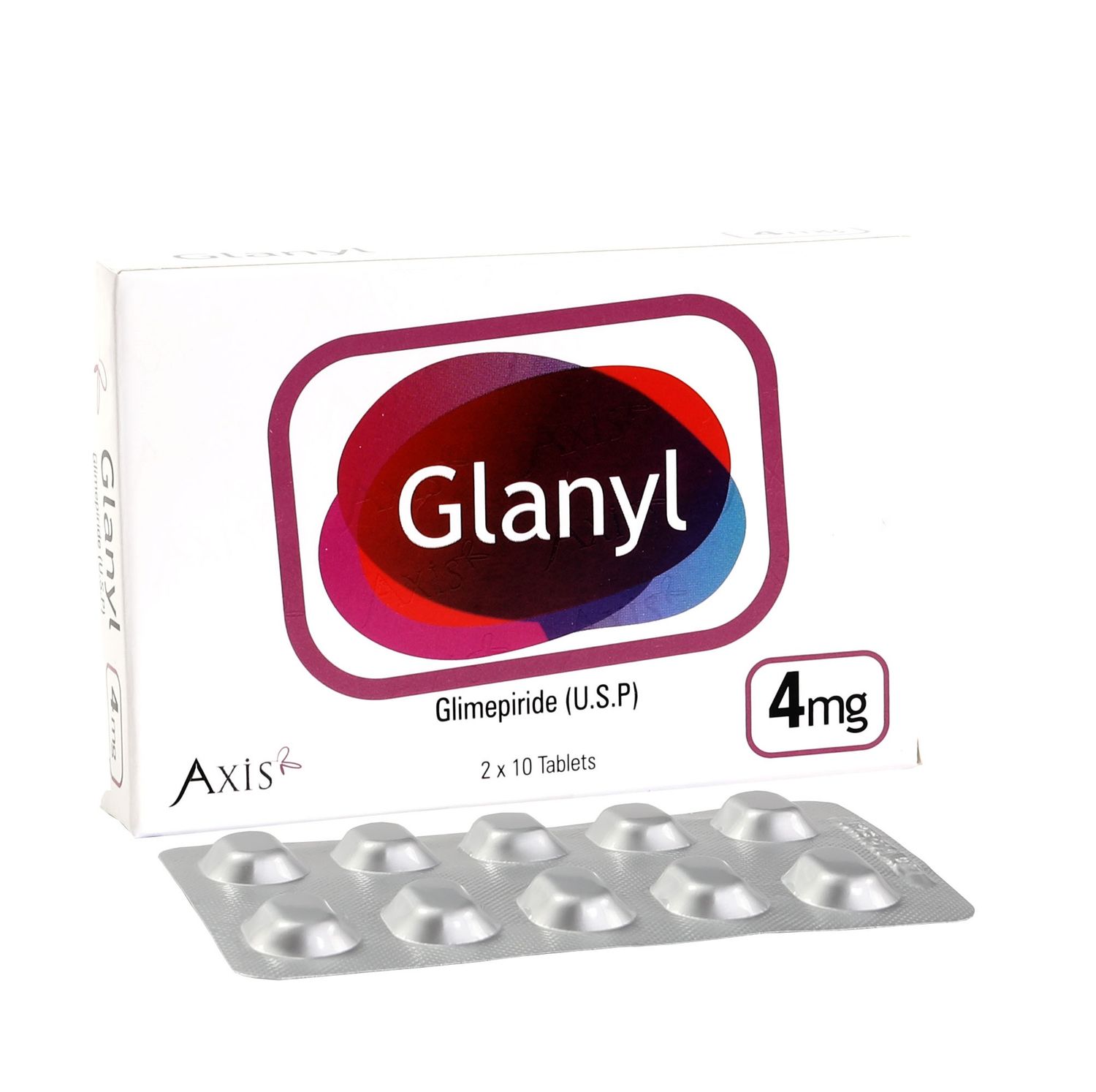 GLANYL 4MG TABLET
