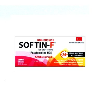 SOFTIN F 180MG TABLET