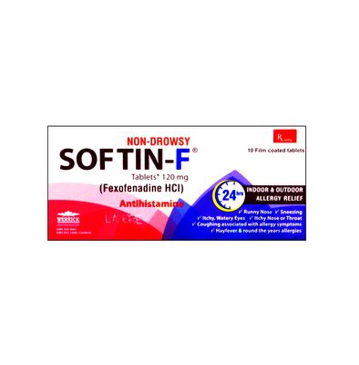 SOFTIN F 120MG TABLET