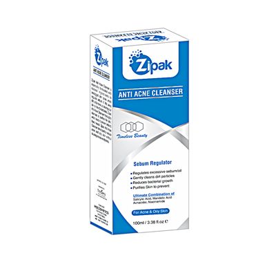 ZIPAK ANTI ACNE CLEANSER 100ML