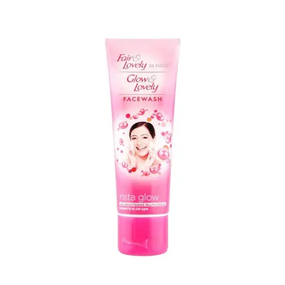 FAIR &amp; LOVELY FACE WASH  INSTA GLOW 80 GRAM