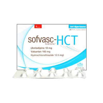 SOFVASC HCT 10/160/12.5MG TABLET