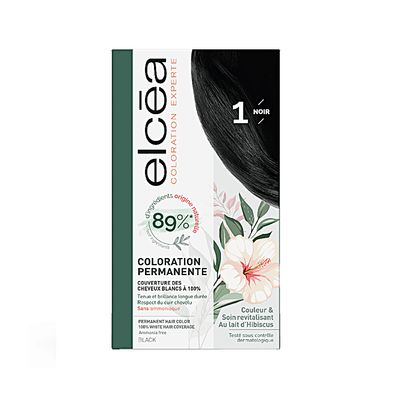 ELCEA HAIR COLOUR 1 # BLACK