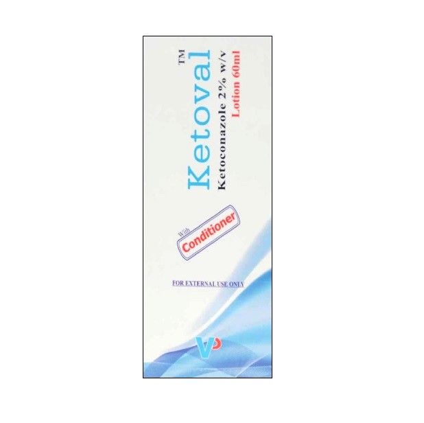 KETOVAL 2% LOTION 60ML