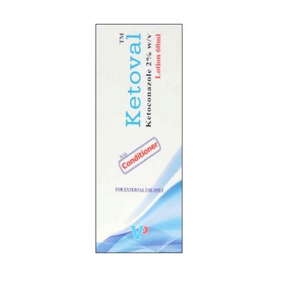 KETOVAL 2% LOTION 60ML