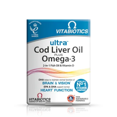 ULTRA COD LIVER OIL (VITABIOTICS)