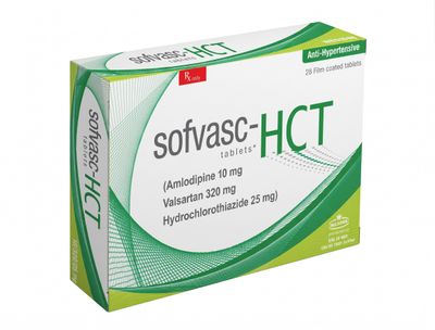SOFVASC HCT 10/320/25MG TABLET