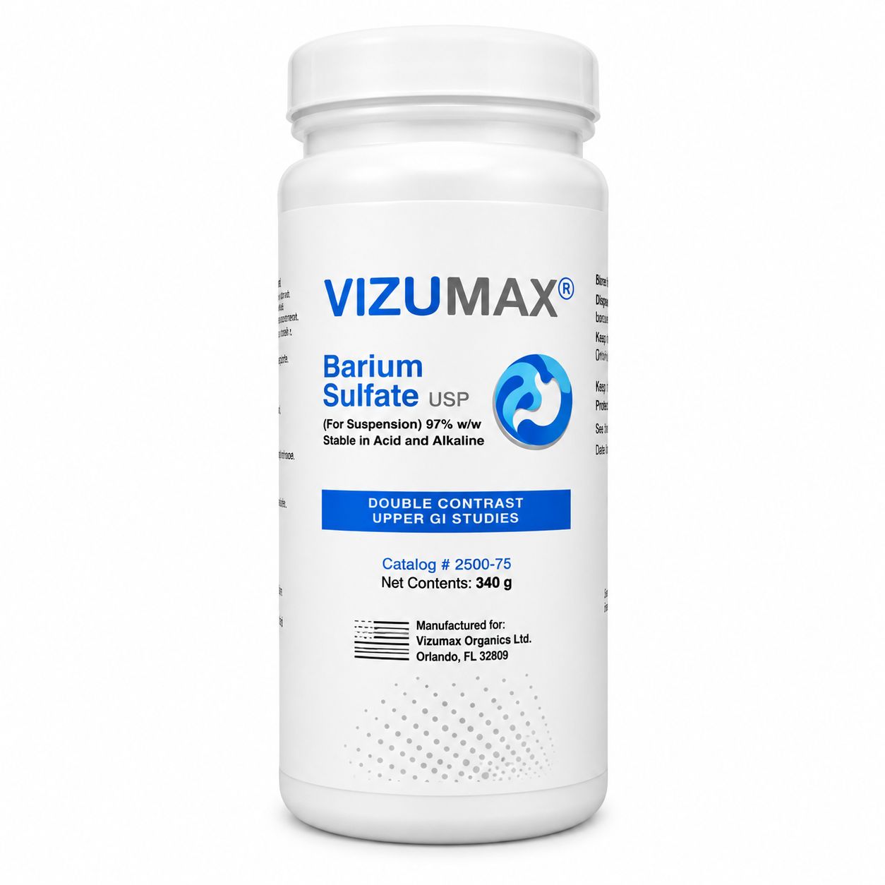 VIZUMAX (BARIUM SULFATE) 340 GRAM