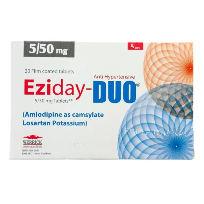 EZIDAY DUO 5/50 MG TABLET