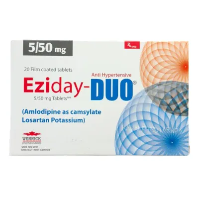 EZIDAY DUO 5/50 MG TABLET