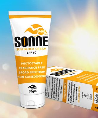 SONNE SUN BLOCK CREAM SPF60 50 GRAM