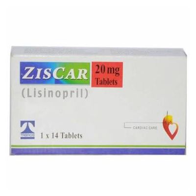 ZISCAR 20 MG TABLET