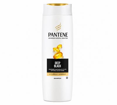 PANTENE SHAMPOO DEEP BLACK FALL 400ML
