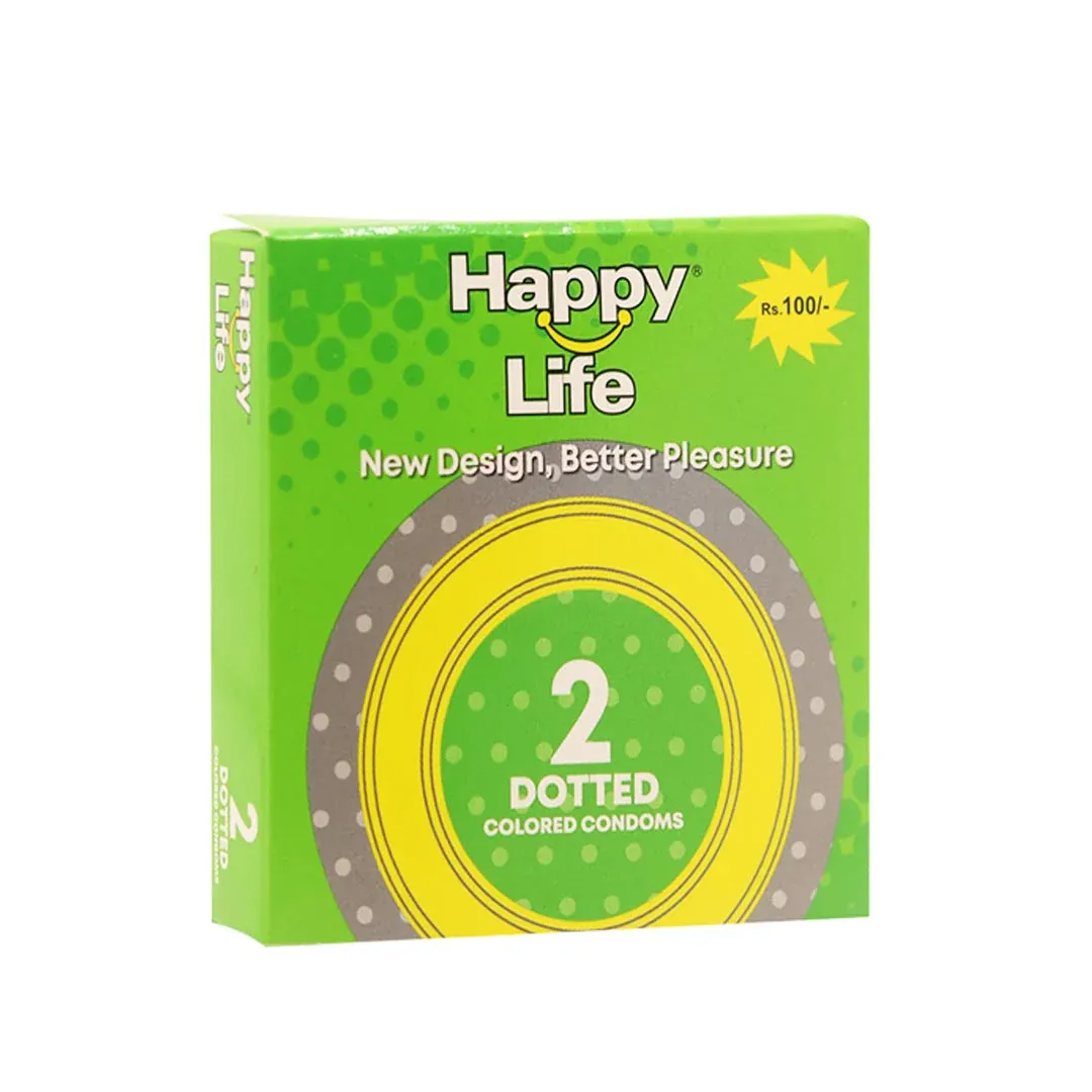 HAPPY LIFE DOTTED CONDOM